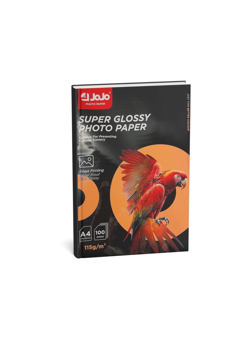 JoJo Double-Sided Glossy & Matte Paper – 115g - Image 1