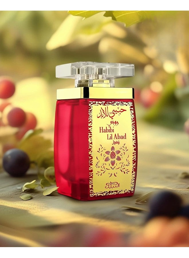 Nabeel Habibi Lil Abad Ruby 100ml Spray Perfume - Image 5