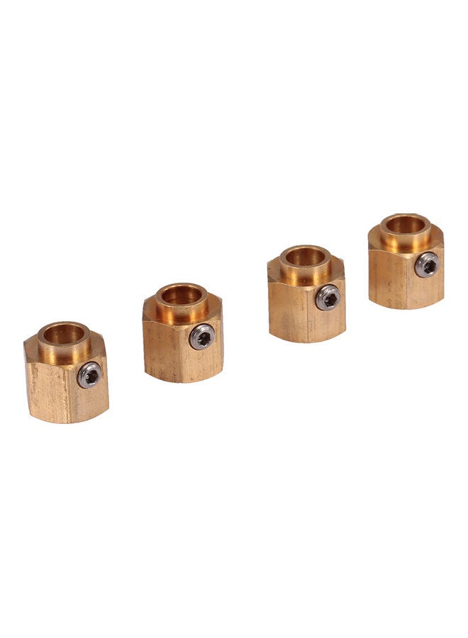 NIBEMINENT 4 Piece Hex Wheel Hubs Hexagonal Adapter 10x2x3.5cm - Image 2