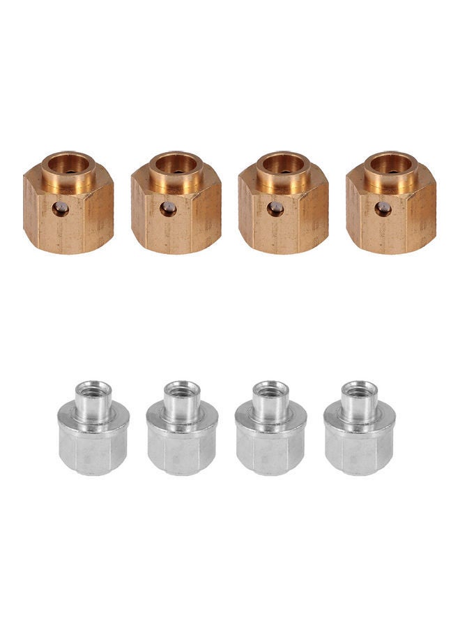 NIBEMINENT 4 Piece Hex Wheel Hubs Hexagonal Adapter 10x2x3.5cm - Image 5