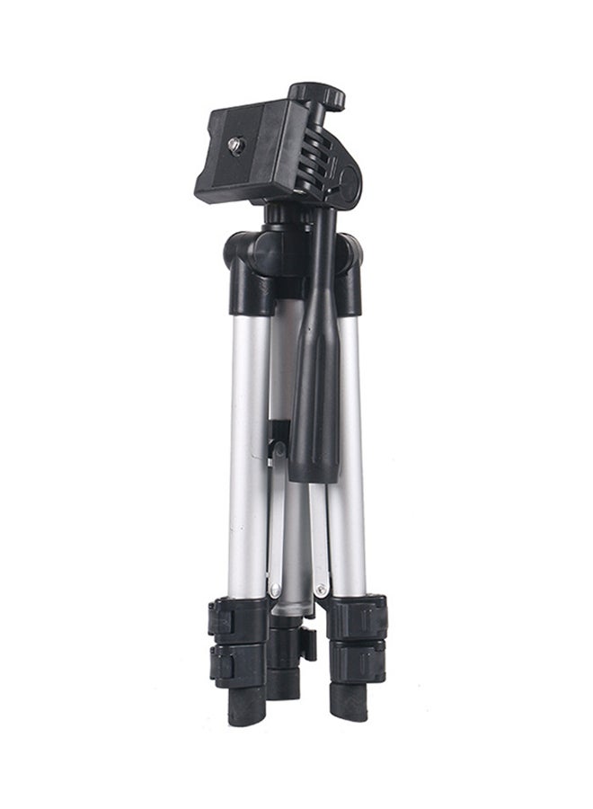 Lightweight Tripod Stand For Cameras Silver/Black - Image 5