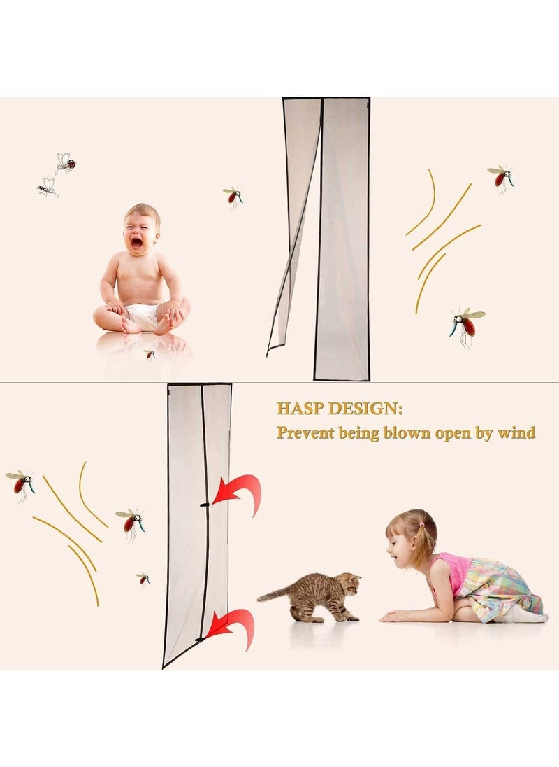 FEND Screen Net Magnetic Anti Mosquito Bug Home Door Curtain  - Image 5