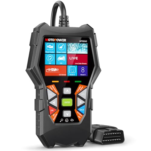 MOTOPOWER MP69040 Car OBD2 Scanner Check Engine Fault Code Reader Diagnostic Scan Tool Black