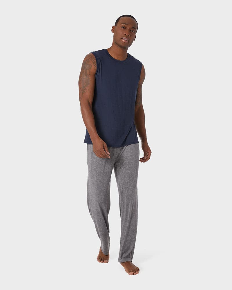 32 Degrees 32 DEGREEES Men's Cool Classic Relaxed Tank | Anti-Odor | 4-Way Stretch | Moisture Wicking, Navy, Large  - Image 2