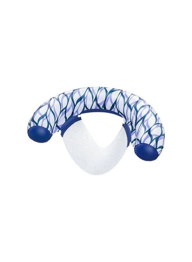 Bestway Summer Sway Noodle Inflatable Swim Chair (119 x 67.5 cm, Blue/White) - Image 2