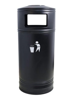 LACOT GENERAL TRADING LLC Ashtray Outdoor Garbage Bin | 60L | Black  - Image 1