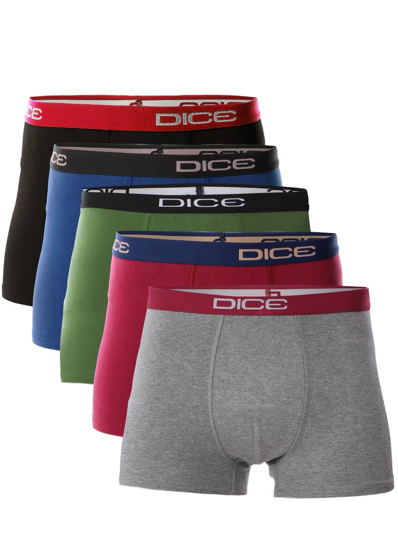 DICE Bundle Of Five Men Boxers  - Image 1