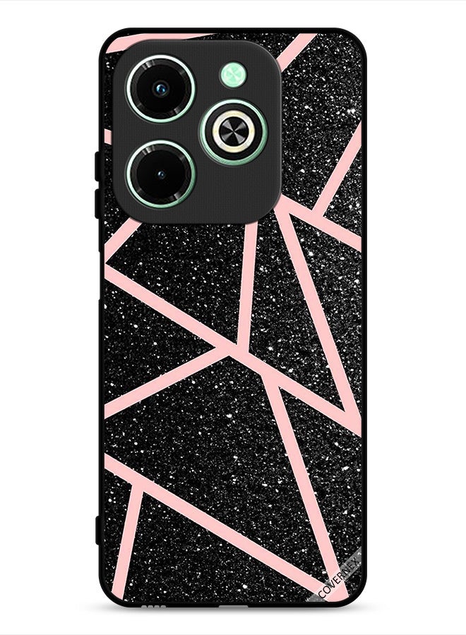 Covernex غطاء حماية إنفينكس هوت 40i 4G بتصميم لامع ومسارات - Image 1