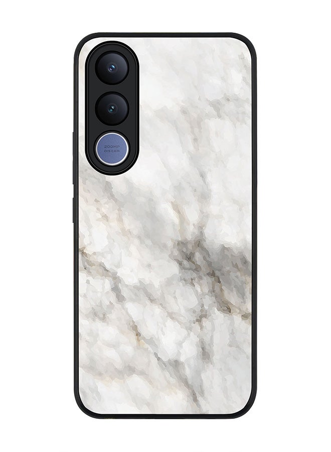 Stylizedd For vivo V70 FE Case,Slim fit Camera Protection, Shockproof Thin Phone cover  - Marble Print Beige Grey - Image 1