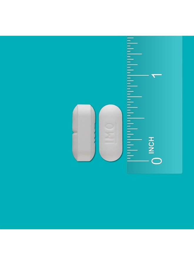 IMODIUM - أقراص تخفيف الأعراض المتعددة مع هيدروكلوريد لوبيراميد وسيميثيكون، دواء مضاد للإسهال لعلاج الإسهال والغازات والانتفاخ والتقلصات والضغط، 24 قرصًا - Image 1