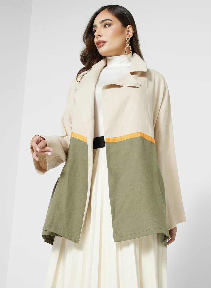 Desert Cove Pocket Detail Coat - Image 1