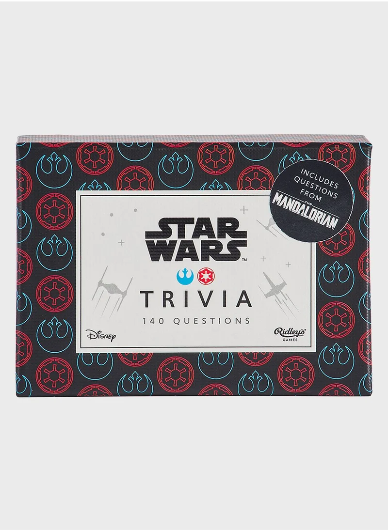 Ridleys Star Wars Trivia Quiz