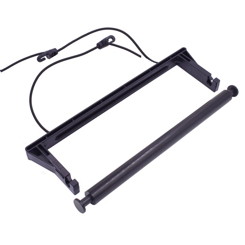 YYST Hanging Paper Towel Holder Portable Paper Towel Holder for RV CampingTent Grill Garage Car Backseat Fence Patio Umbrella Beach Umbrella etc with 2 Hooks 1