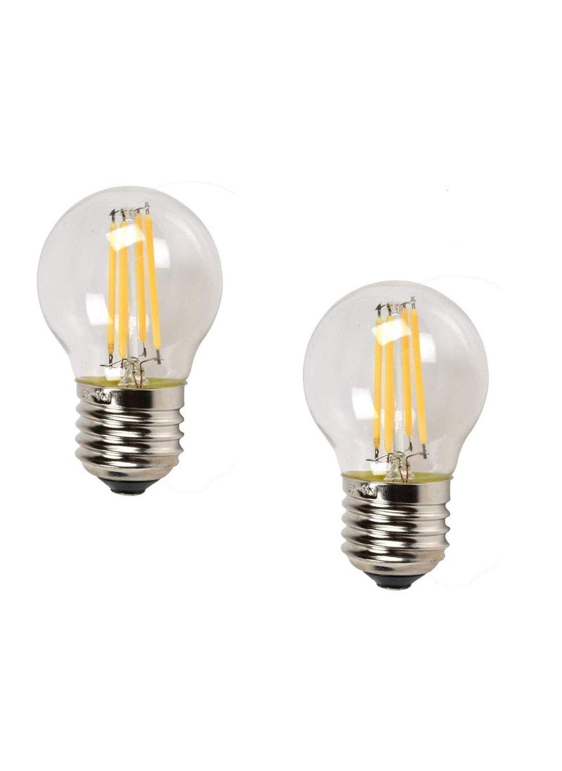 Groeien Groeien 4Watts E26E27 Incandescent Light Bulbe Pack of 2 Warm White Light Yellowish Standard newflex_170  - Image 1