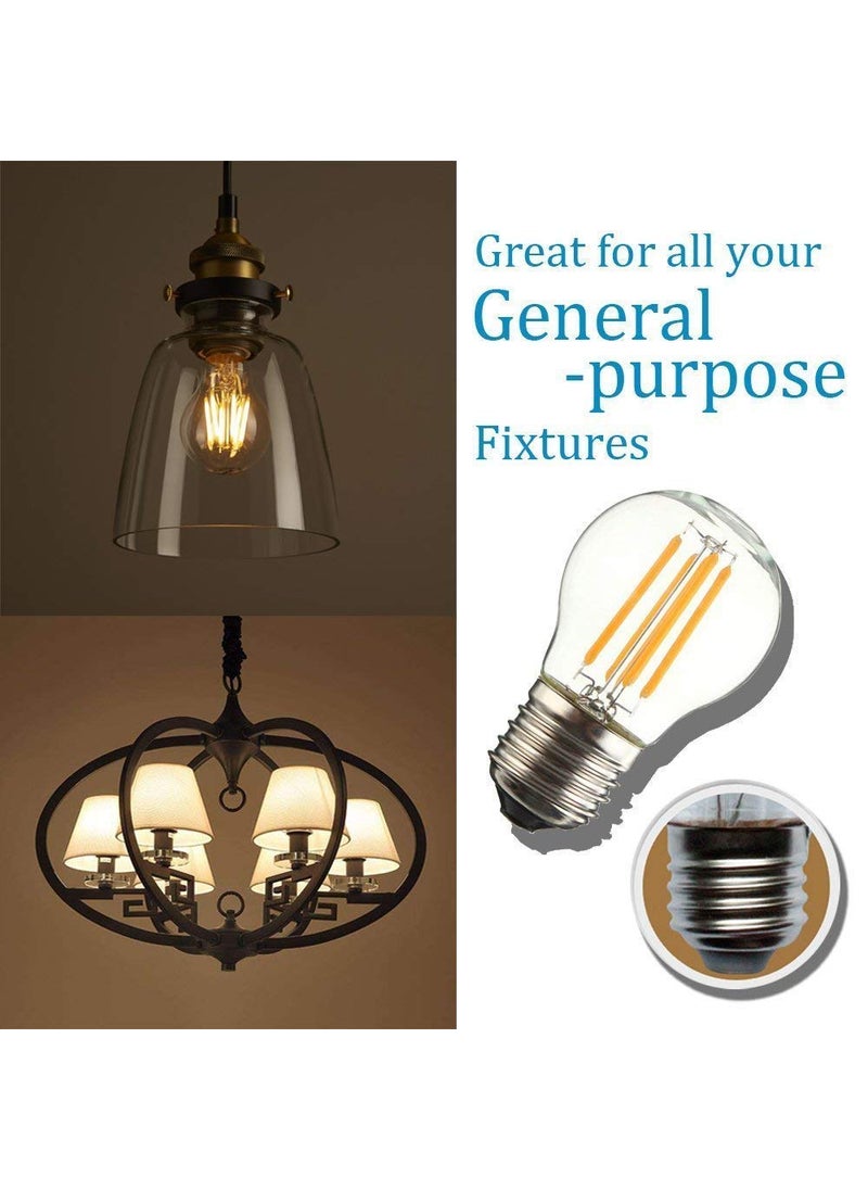Groeien Groeien 4Watts E26E27 Incandescent Light Bulbe Pack of 2 Warm White Light Yellowish Standard newflex_170  - Image 3