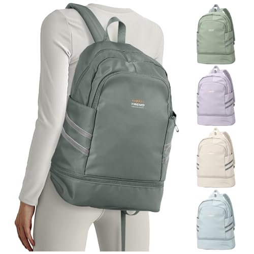 coofay Gym Backpack For Women Waterproof Backpack With Shoe Compartment Lightweight Travel Backpack Sports Backpacks Large Gym Bag - Image 1