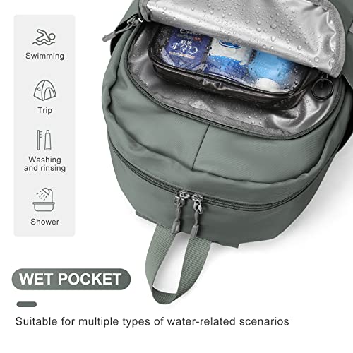 coofay Gym Backpack For Women Waterproof Backpack With Shoe Compartment Lightweight Travel Backpack Sports Backpacks Large Gym Bag - Image 4