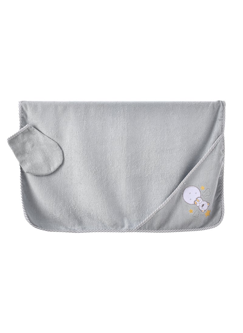 Tiny Hug Adorable Hooded Towel - Perfect for Newborns  - Image 2