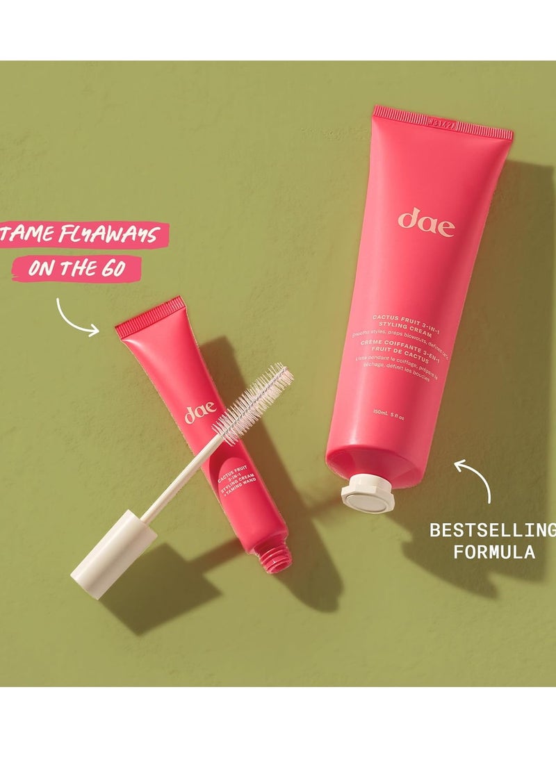 DAE Hair Cactus Fruit 3-In-1 Styling Cream & On The Go 3-in-1 + Taming Wand