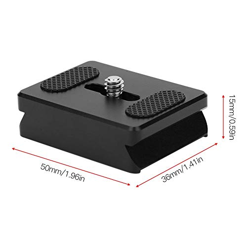 Serounder Heightening Pad Mount Base, Gimbal Increase Adapter Pad Riser Extension Base Quick Release Plate Board for Stabilizer for Lab S Crane 2 Crane 3 - Image 5