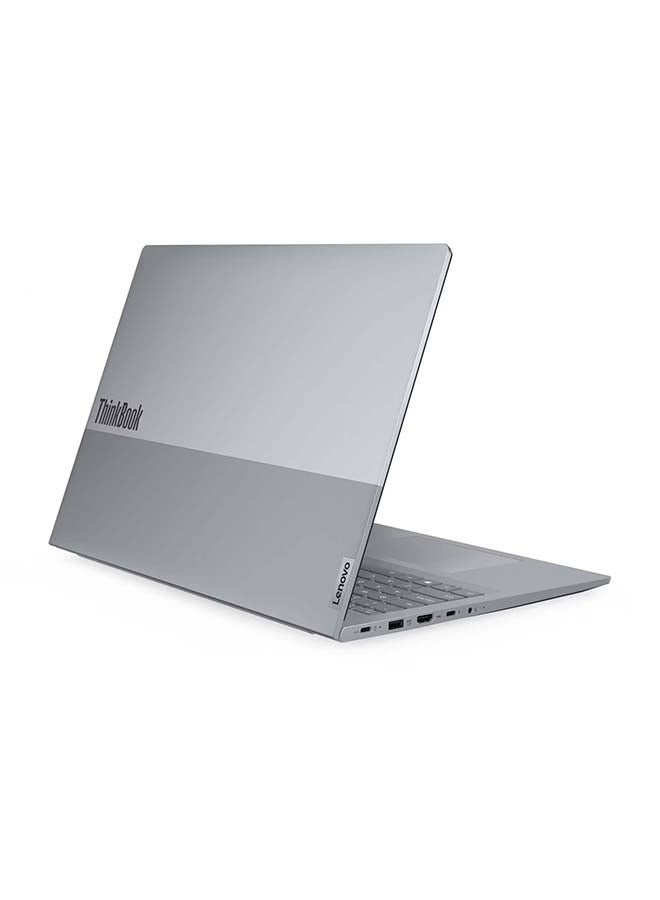 لينوفو لابتوب ThinkBook 16 بشاشة WUXGA مقاس 16 بوصة (1920×1200)، معالج Core Ultra 7 255H، ذاكرة وصول عشوائي DDR5 سعة 32 جيجابايت، قرص صلب SSD سعة 1 تيرابايت، معالج رسومات Intel Arc Graphics، نظام التشغيل Windows 11 Pro، يدعم اللغتين الإنجليزية والعربية، لون رمادي قطبي الإنجليزية/العربية - Image 5