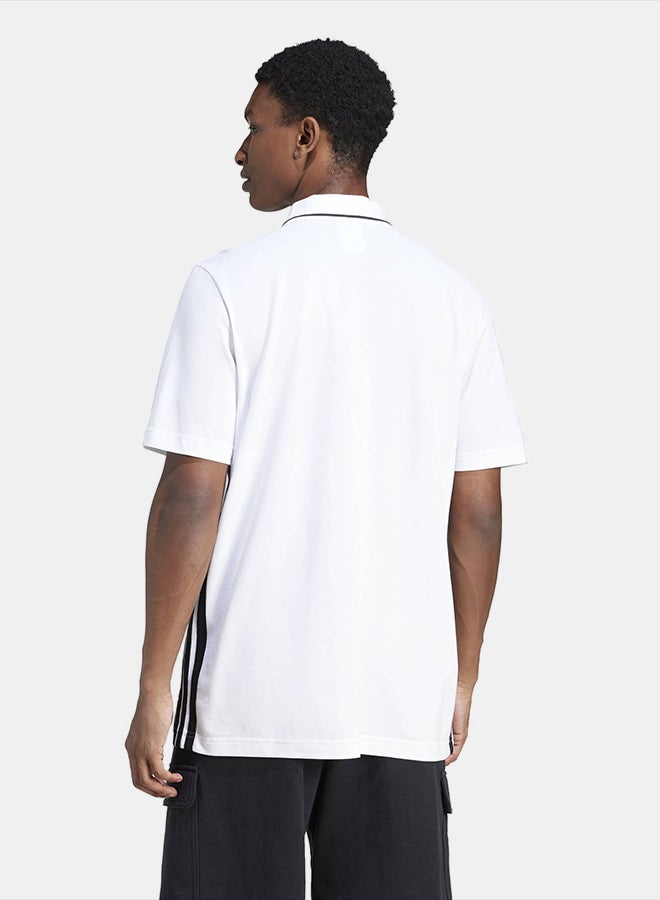 Adidas Essentials 3-Stripes Piqué Polo Shirt - Image 2