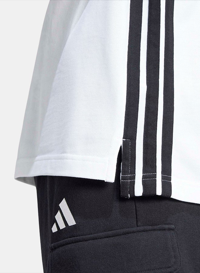 Adidas Essentials 3-Stripes Piqué Polo Shirt - Image 4