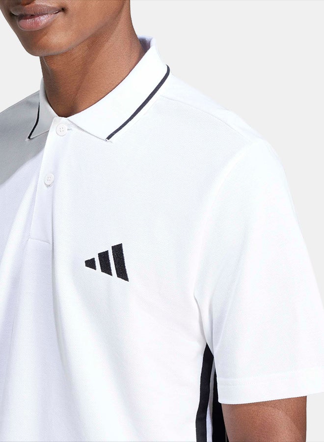 Adidas Essentials 3-Stripes Piqué Polo Shirt - Image 5