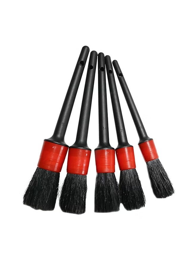 5-Piece Car Cleaning Brush Set Vehicle Vehicle for Wheel Detail Clean Brush - Image 5