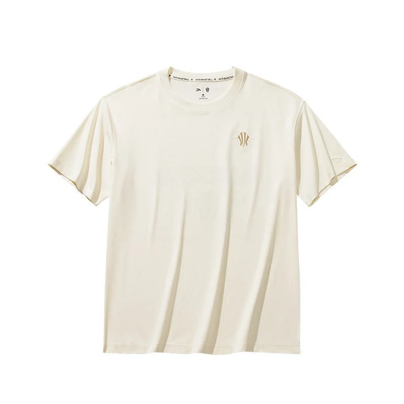 Anta beige KAI Metamorphosis Basketball T-Shirt for Men | Best Price UAE