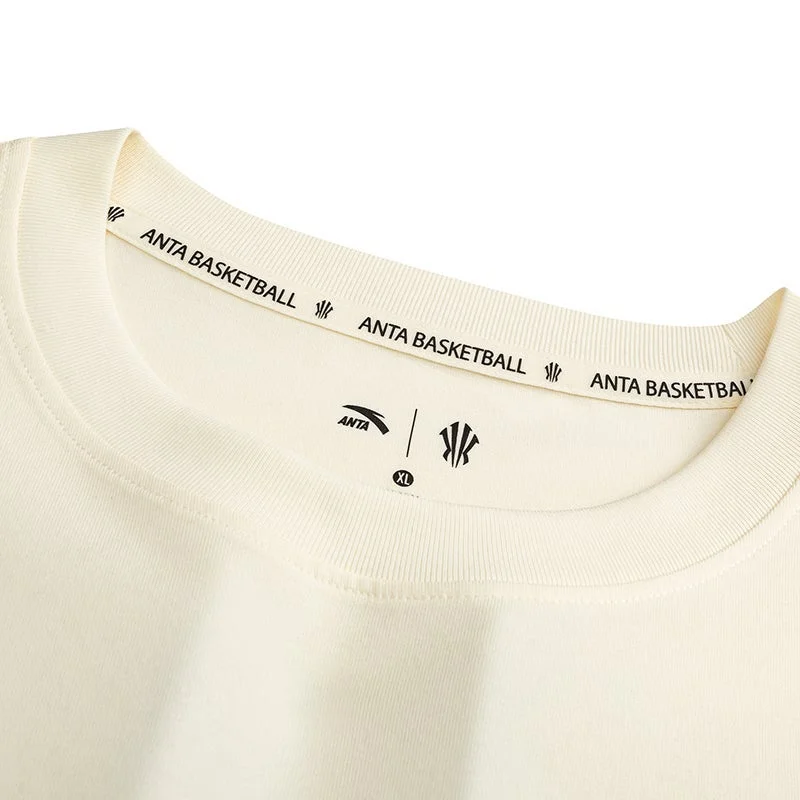 Anta beige KAI Metamorphosis Basketball T-Shirt for Men | Best Price UAE