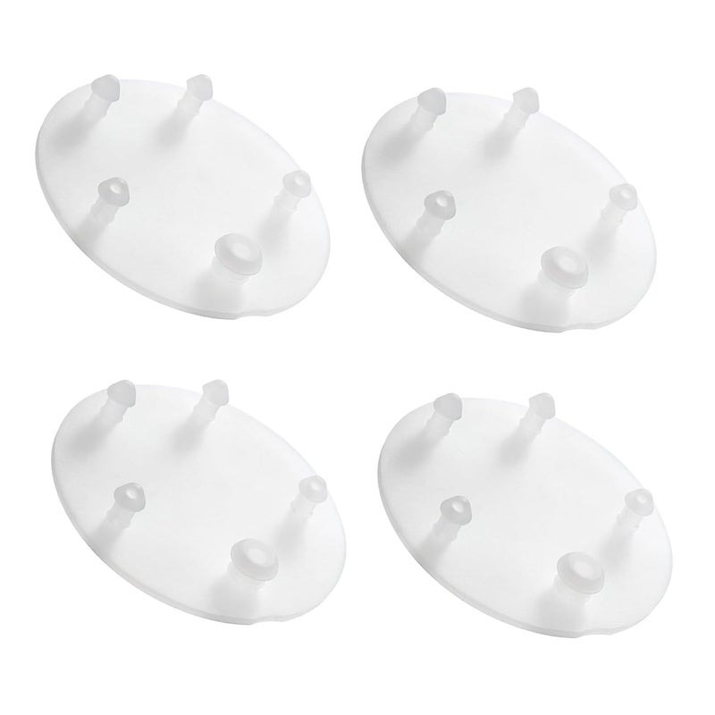 ALOCS Replacement for Vormax Toilet Tank Silicone Flapper Seal Gasket 3'' - Fit for American Standard 7381424-100.0070A (4 Pack) - Image 1