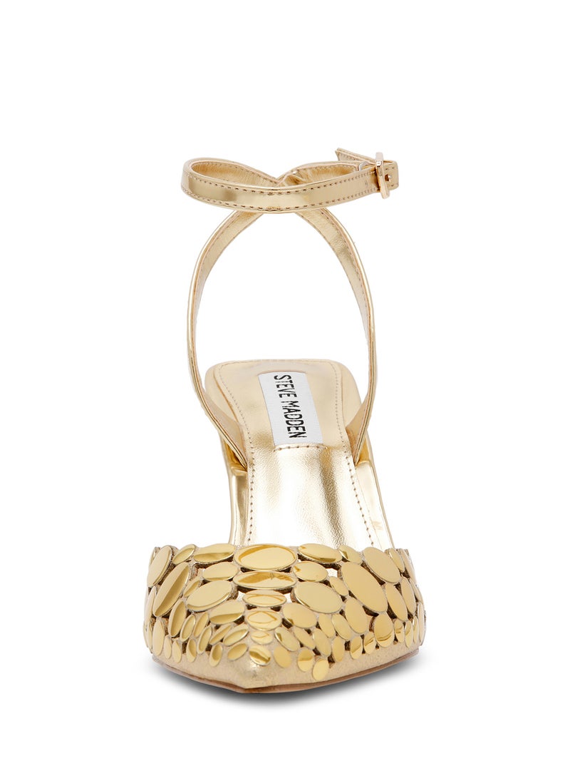 STEVE MADDEN Nightcap Ankle Strap Heeled Sandals - Image 5