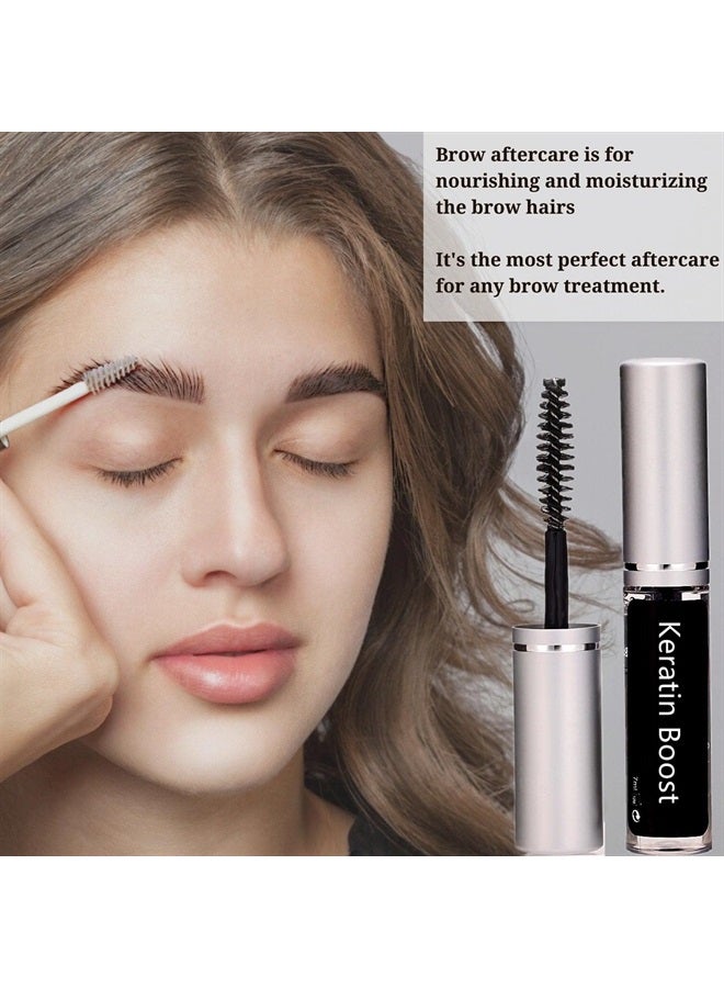 ICONSIAM Lash Perm Nutrition Eyebrow and Eyelash Lift Conditioner Brow Lamination Treatment Aftercare Keratin Boost Saves Burning Lashes & Brow 100-Day Supply (2 in 1 Keratin boost+lash serum)