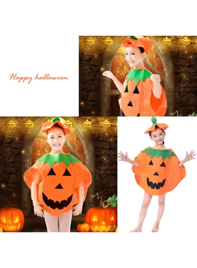 klarako Halloween Pumpkin Costume Funny Pumpkin Party Costume Clothes Pumpkin Fancy Dress Up for Halloween Cosplay Party Supplies  - Image 5