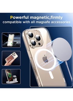 Magnetic Compatible for iPhone 16 Pro Case 6.3' [Upgraded Build in N52 Magnets] Supports Wireless Charging,Military-Grade Protection,Anti-Yellow,iPhone 16 Pro 2024 Magnetic Case - pzsku/ZC219274B35B737525C25Z/45/_/1726064724/46a70a85-e0c0-4dfe-bddd-123a965fed4d