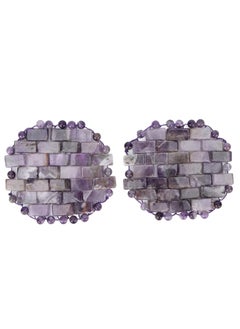 ZJchao Jade Eye Mask Amethyst Eye Pack Wrinkles Swelling Elimination Dark Circles Fading Jadestone Eye Massager Eye Pad Eye Shape Eye Covers for Men Women Soothing Eye Patch Reducing Facial Edema Stone 