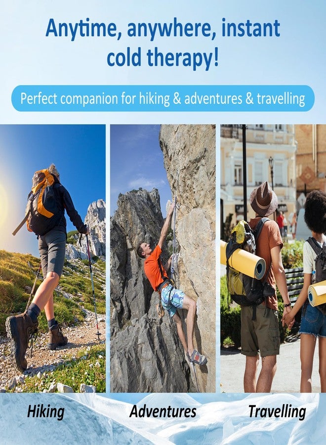 SuccorWare 16 Packs Instant Cold Pack for Large Size (5.9" x 8.6") - Disposable First Aid Ice Packs for Injuries - Cold Compress for Pain Relief, Swelling, Toothache, Athletes & Outdoor Activities - Image 5
