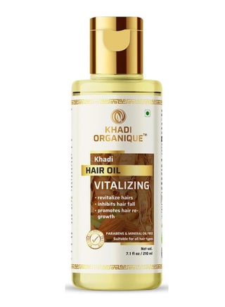 Khadi Organique Vitalizing Hair Oil Paraben Mineral Oil Free-210ml - pzsku/ZC219546E40C895C72BCFZ/45/_/1721984816/dfd1f398-4736-419e-8a4a-c350006a2dc5