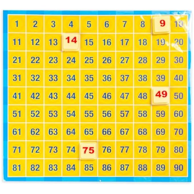 راتاناز Ratnas Fun Housie Jumbo مع 300 تذكرة رقم بلاط لعبة لوحية قابلة للإصلاح Tambola لعبة حفلة ترفيهية عائلية لجميع الأعمار - Image 5