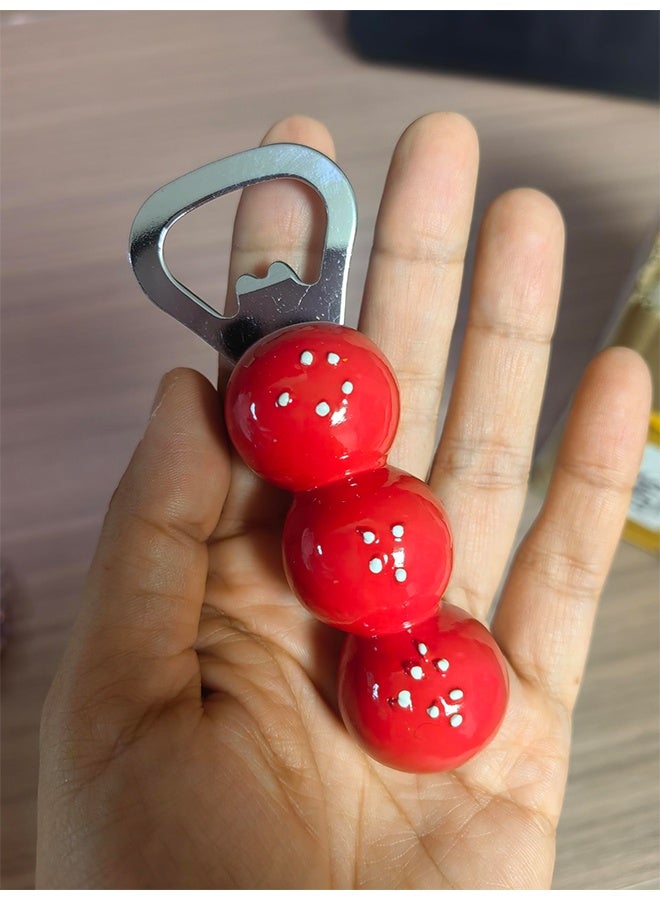 2pcs Cute Magnetic Bottle Opener & Refrigerator Magnet - Image 2