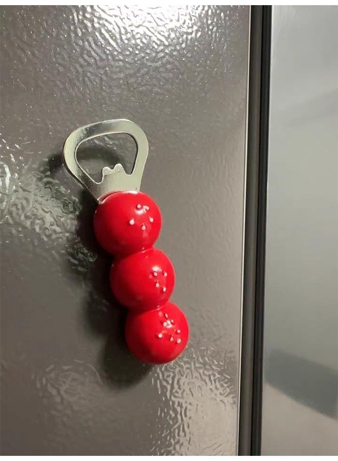 2pcs Cute Magnetic Bottle Opener & Refrigerator Magnet - Image 4