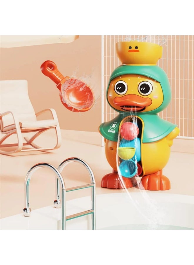 لعبة عجلة البط المائية للأطفال – لعبة بيانو البط المائي للاستحمام 🦆💦 - Image 1