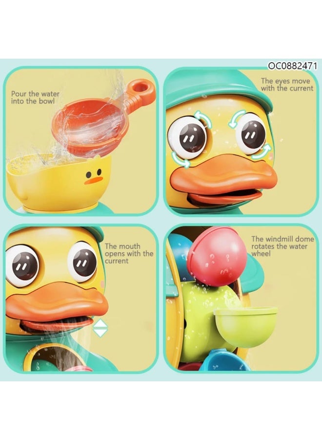 لعبة عجلة البط المائية للأطفال – لعبة بيانو البط المائي للاستحمام 🦆💦 - Image 5
