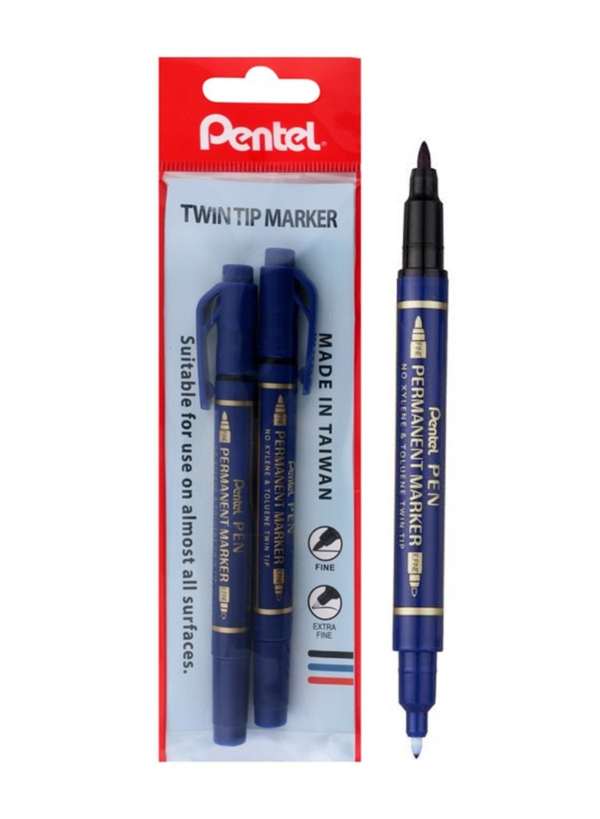 pentel twin marker pen
