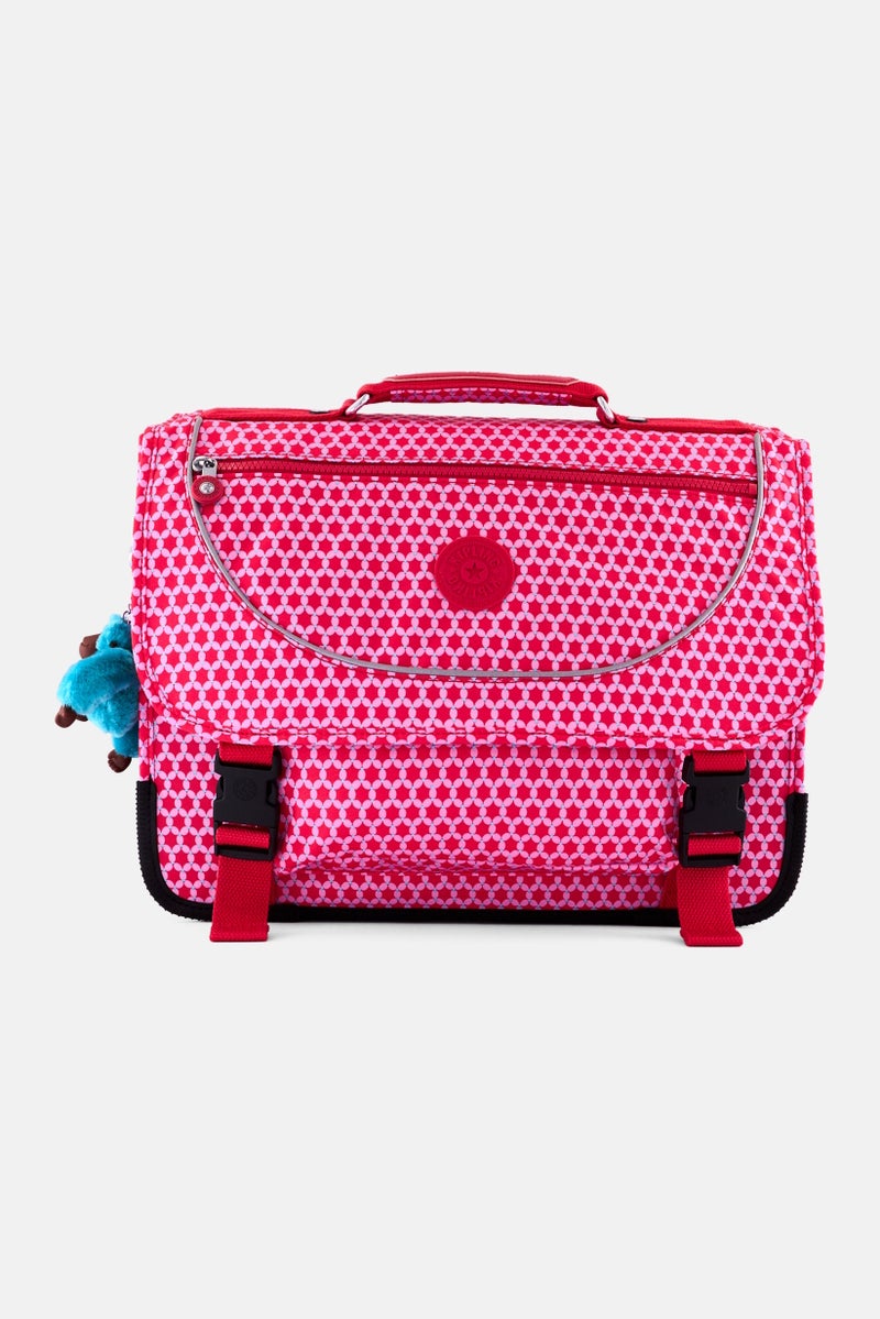 kipling Women Brand Logo Backpack 33 x H 42 x L 6 x W cm, Pink  - Image 1