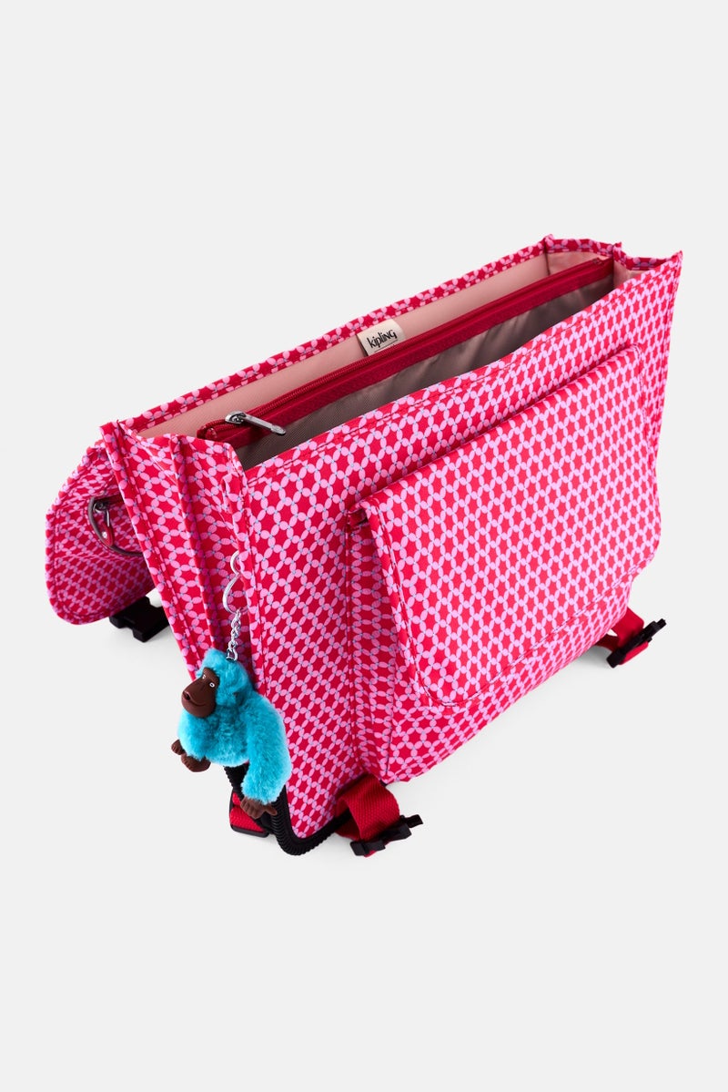 kipling Women Brand Logo Backpack 33 x H 42 x L 6 x W cm, Pink  - Image 2