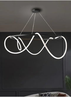 Target Modern Round LED Rope Pendant Light for Dining Kitchen Living Room 80cm  - Image 1