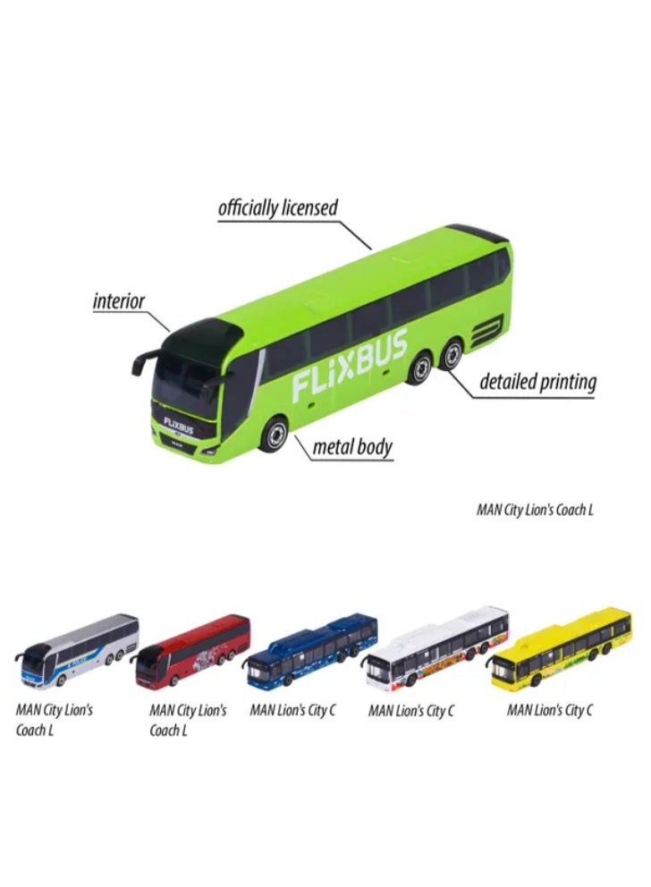 Majorette MAN City Bus Die-Cast Vehicle Assortment - Image 5