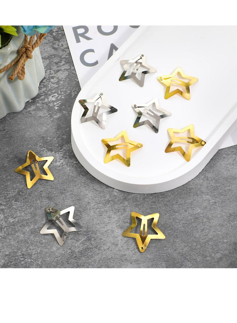 30 PCS Star Hair Accessories Metal Non Slip Hair Barrettes - Image 4